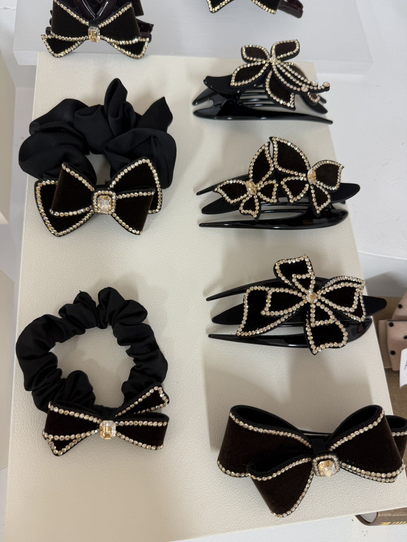 三号链接咖色系【201~300】韩版百搭气质简约时尚ins复古小香风发饰