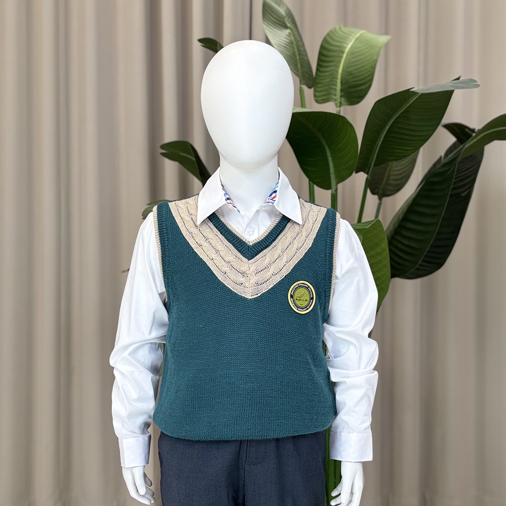 荆州小学春秋针织背心
