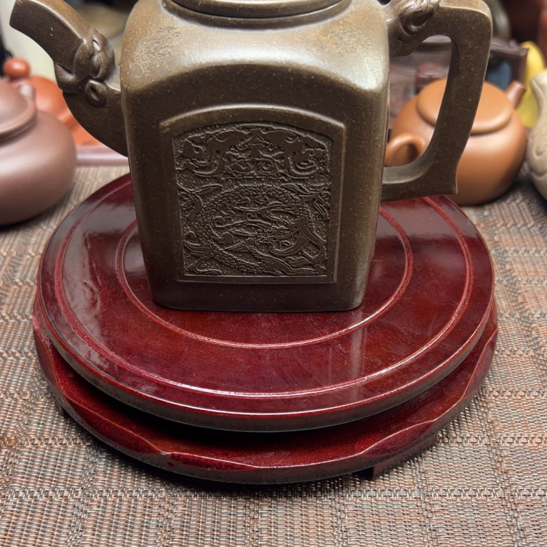 紫砂茶壶宜兴原矿紫砂壶400毫升容量