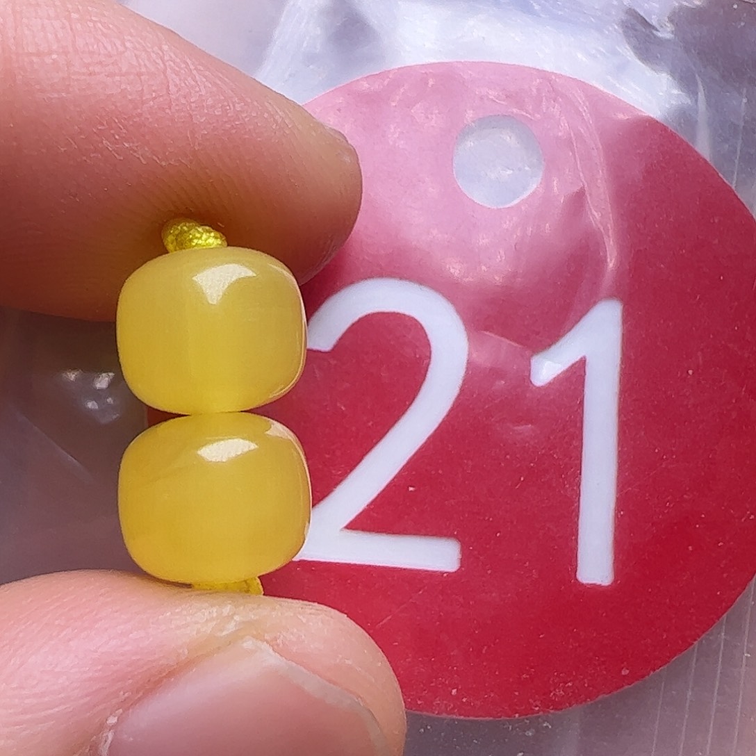 蜜蜡未镶嵌珠宝奇石8m m