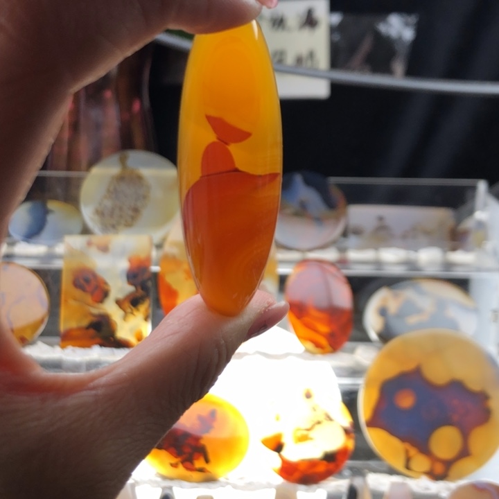 玛瑙/玉髓颈饰未镶嵌197