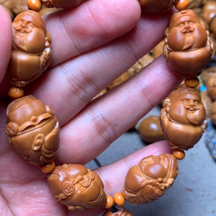 橄榄核手串/手链头一次