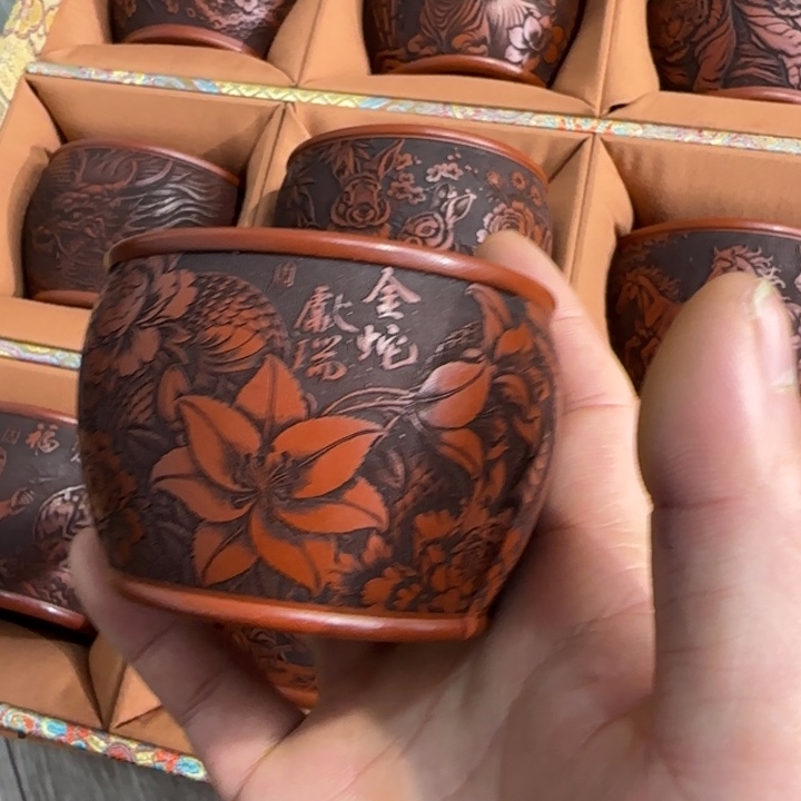 茶杯紫砂全手工制作工艺