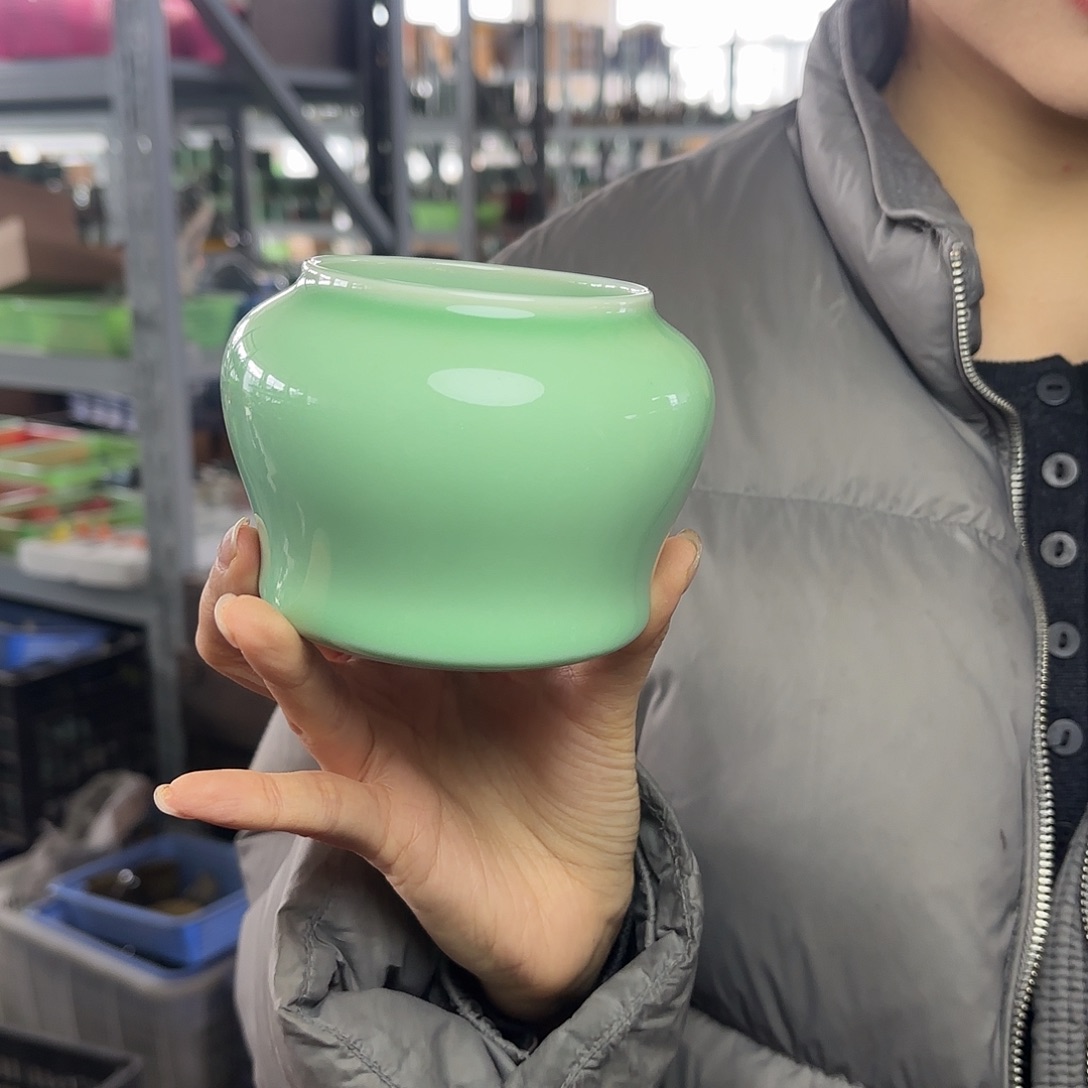 龙泉云间青瓷小米茶器