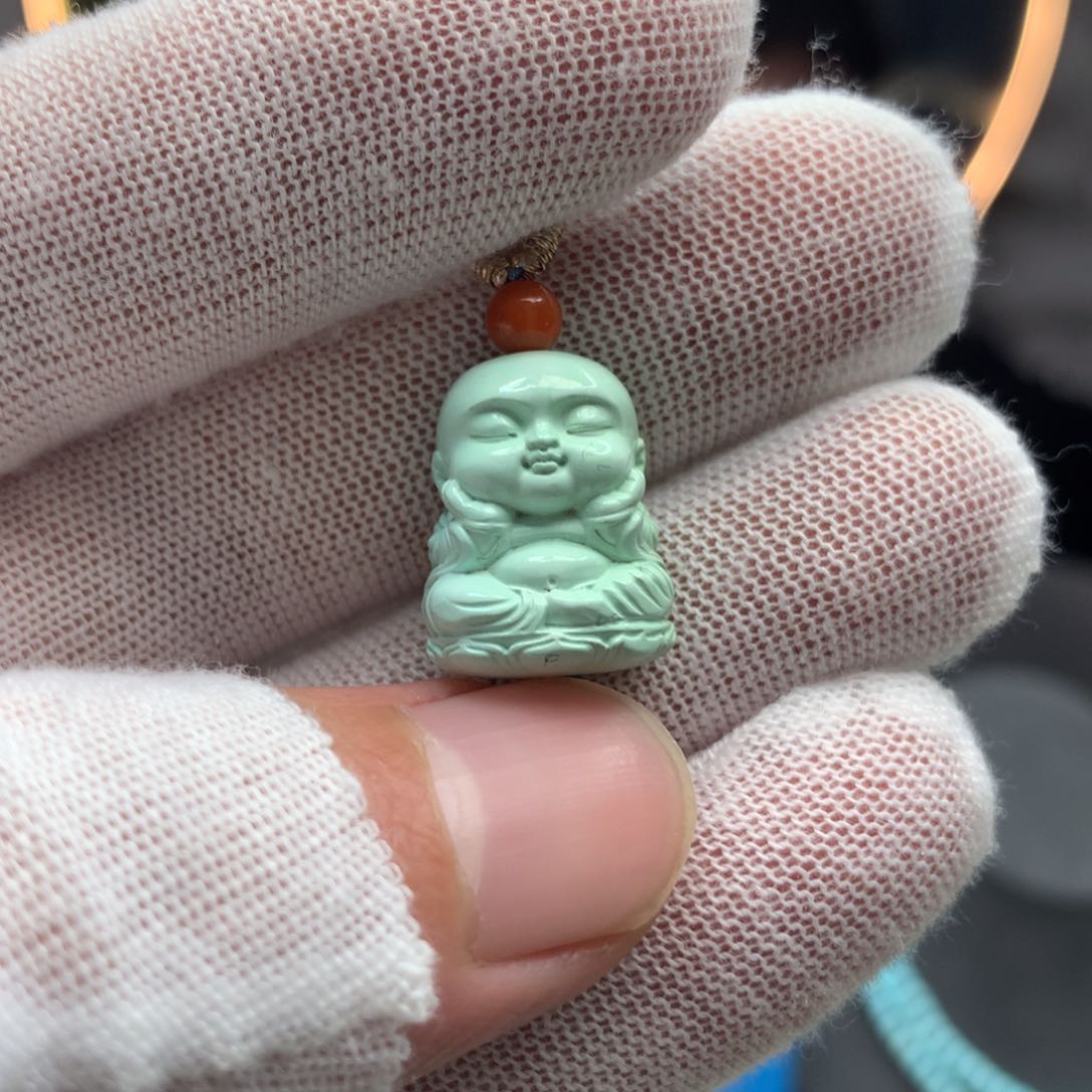 绿松石挂件未镶嵌