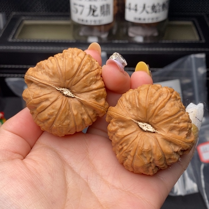 把件文玩核桃南瓜45球