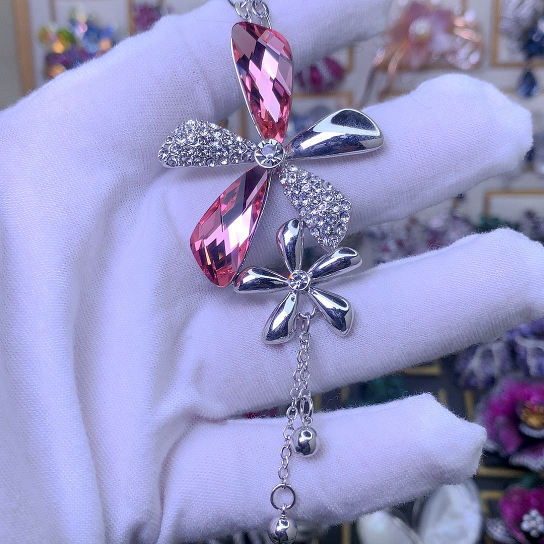 合成立方氧化锆铜毛衣链