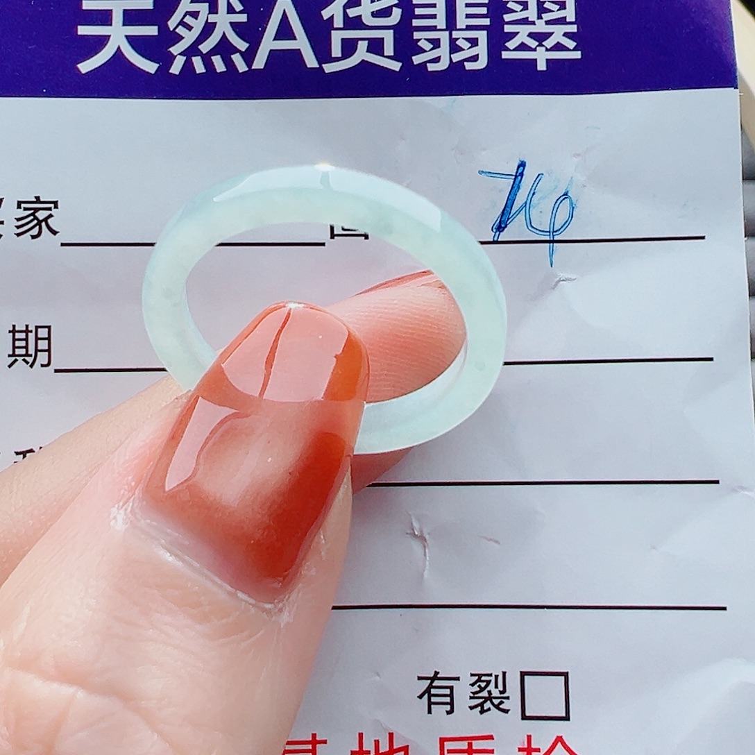 翡翠未镶嵌戒指戒圈