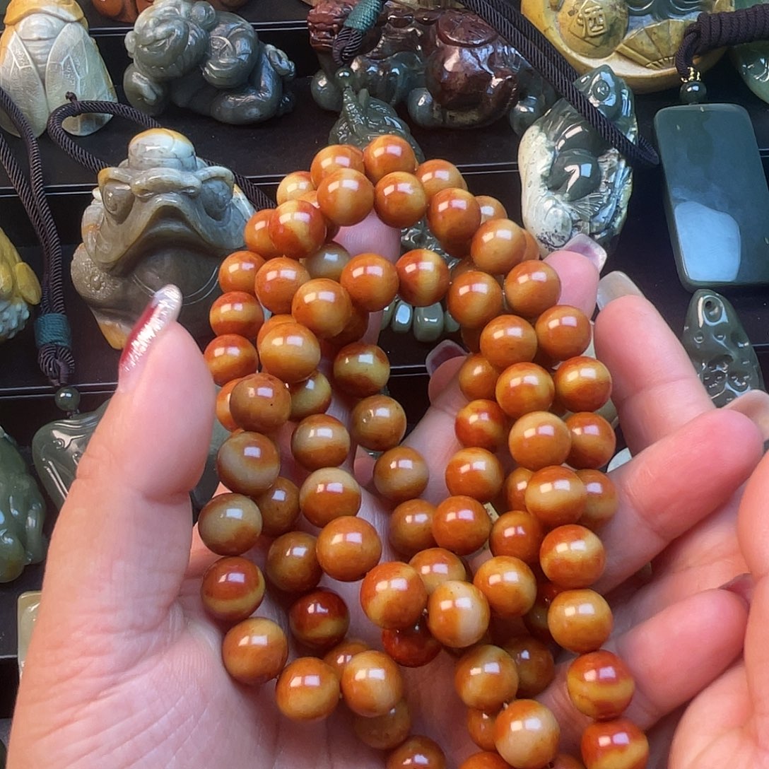 透闪石质玉未镶嵌手链