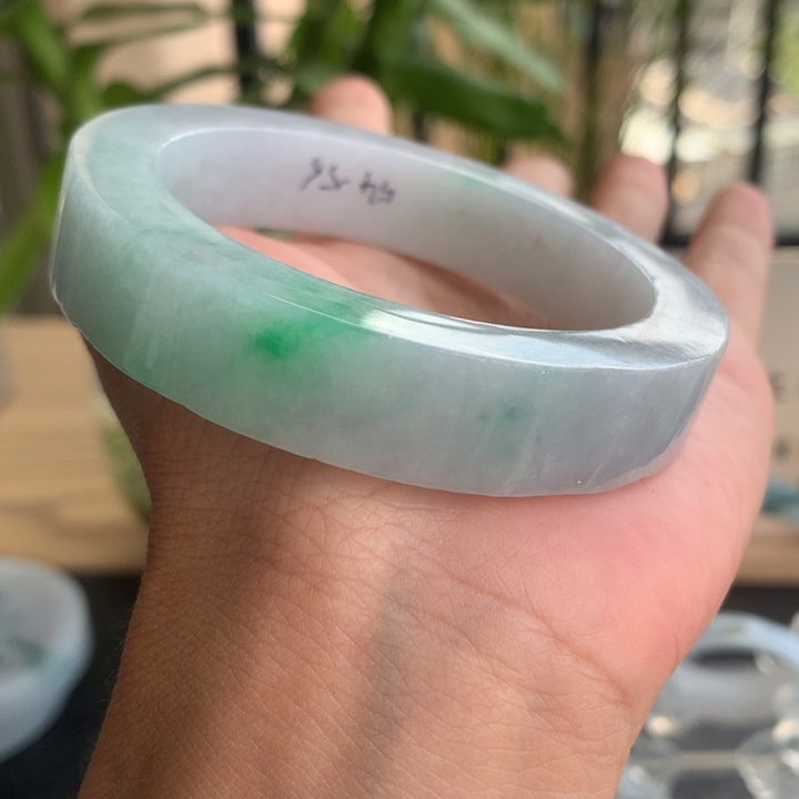 未镶嵌手镯定制翡翠54-56