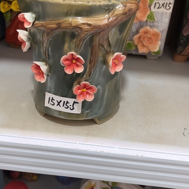 粗陶材质多肉花盆