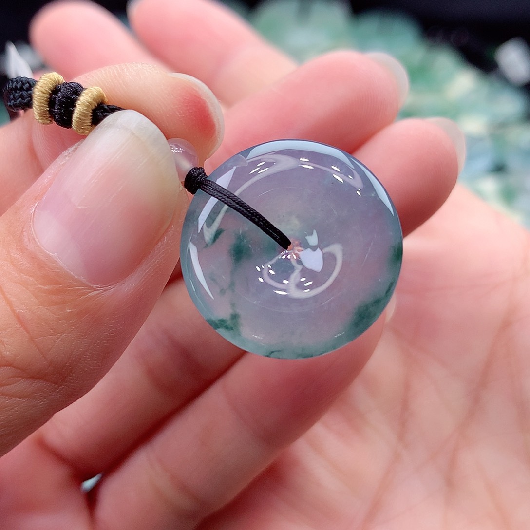 颈饰未镶嵌翡翠编号17尺寸23-4.9