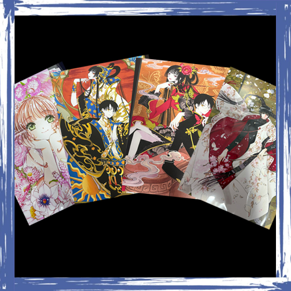 【clamp展】明选 黑白册画集切页