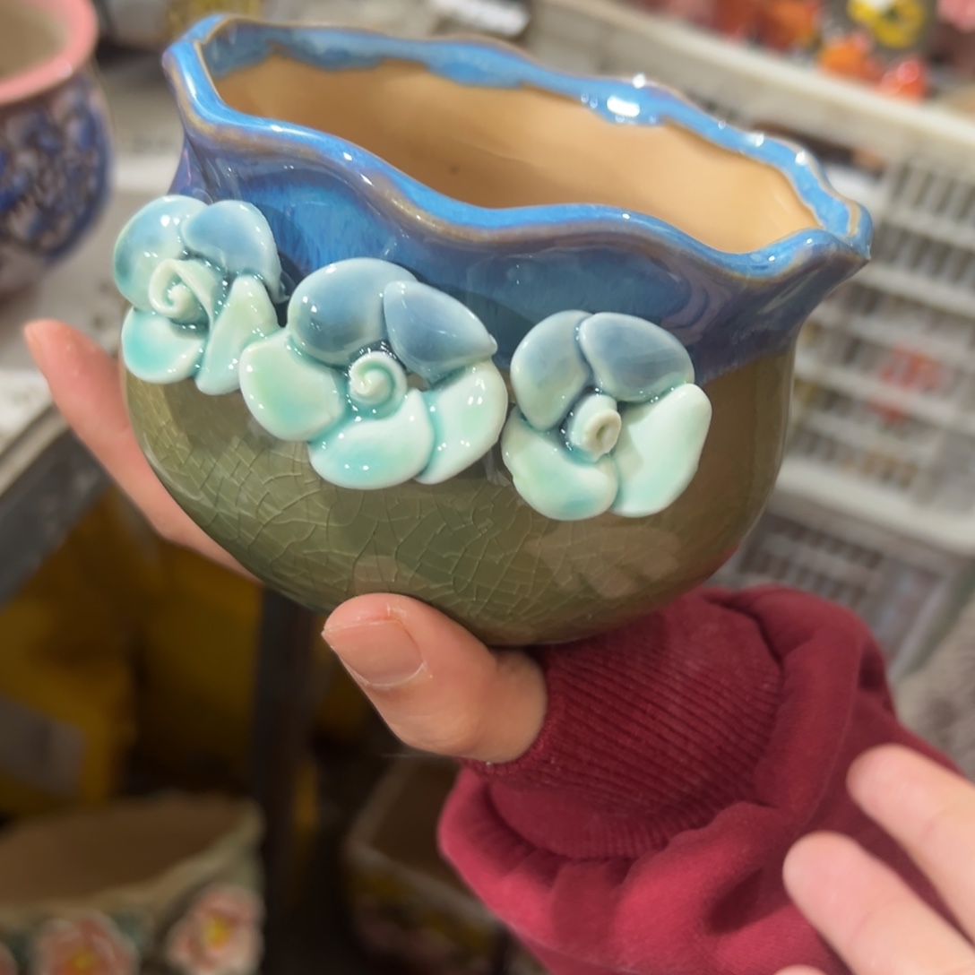 花盆，拍满20发货，退款拉黑