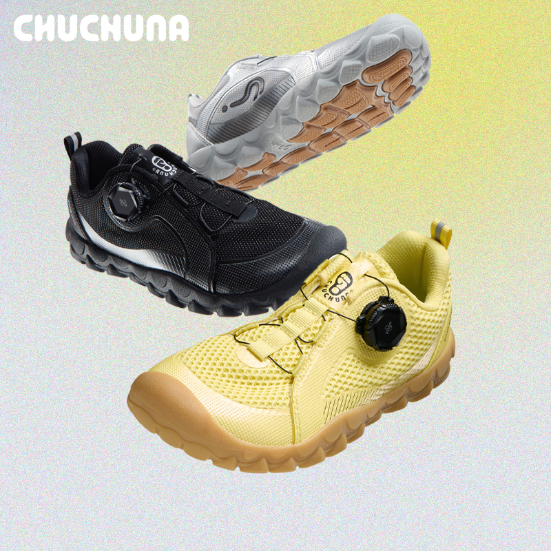 CHUCHUNA/丘丘纳25秋全场景功能赤足体训鞋校园运动鞋亲子旋钮鞋