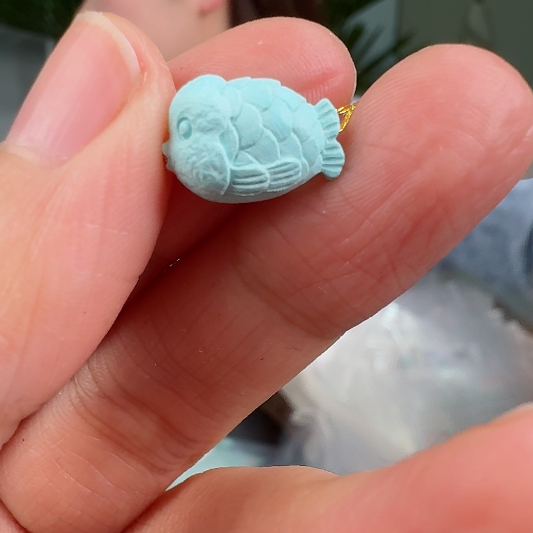 绿松石珠宝奇石未镶嵌