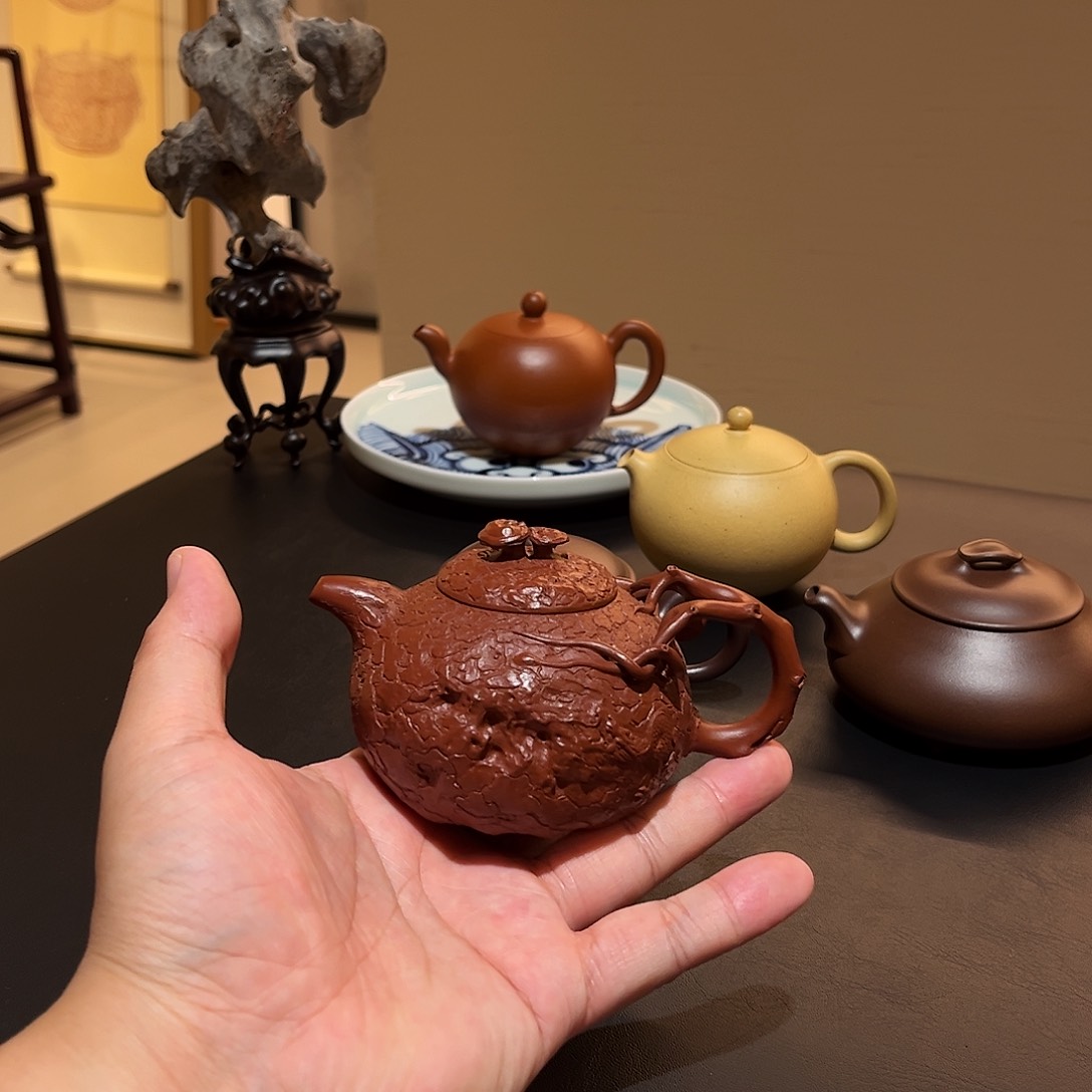 【闪购商品】朱泥茶壶✨**✨紫砂壶11111111111