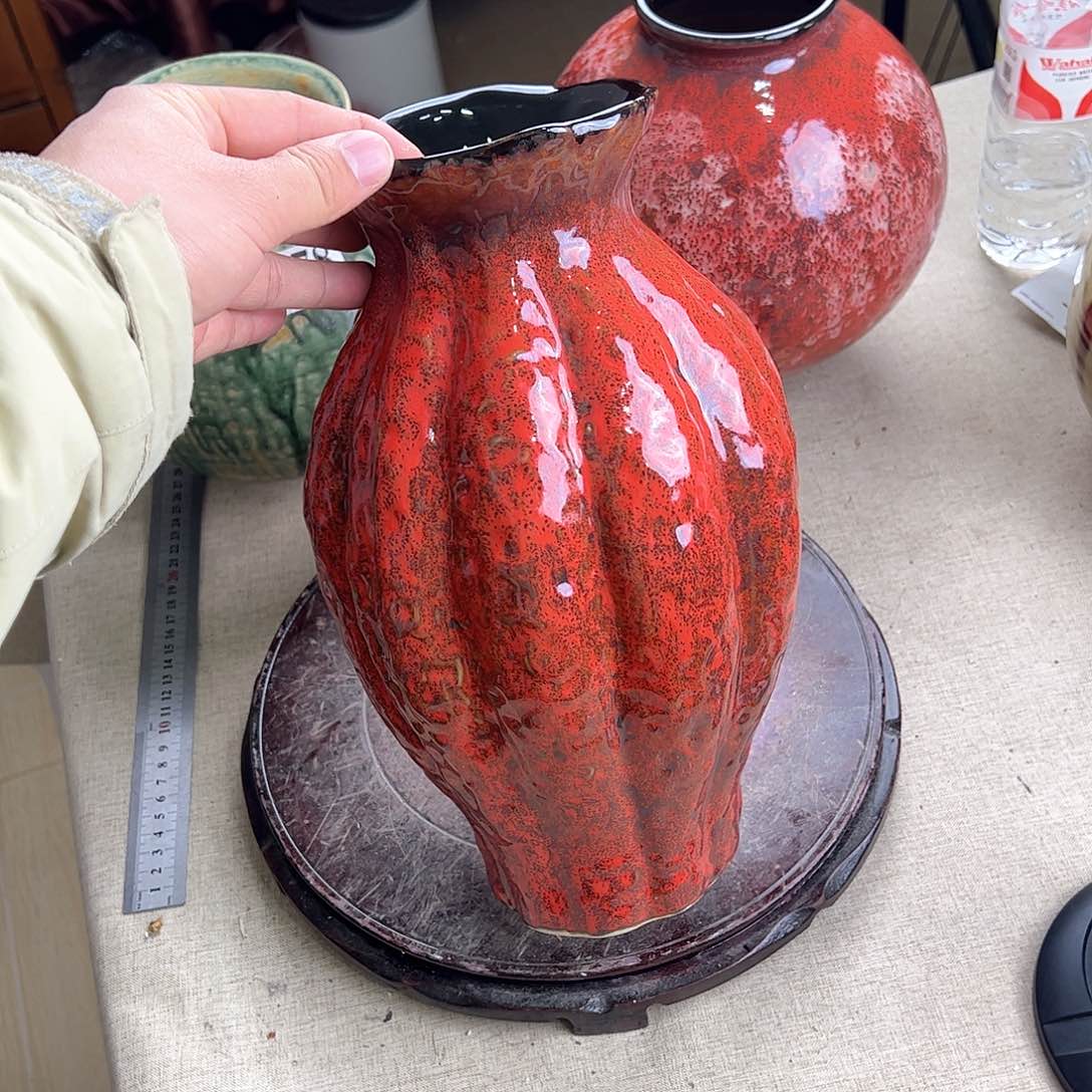 陶瓷068花瓶摆件创意的