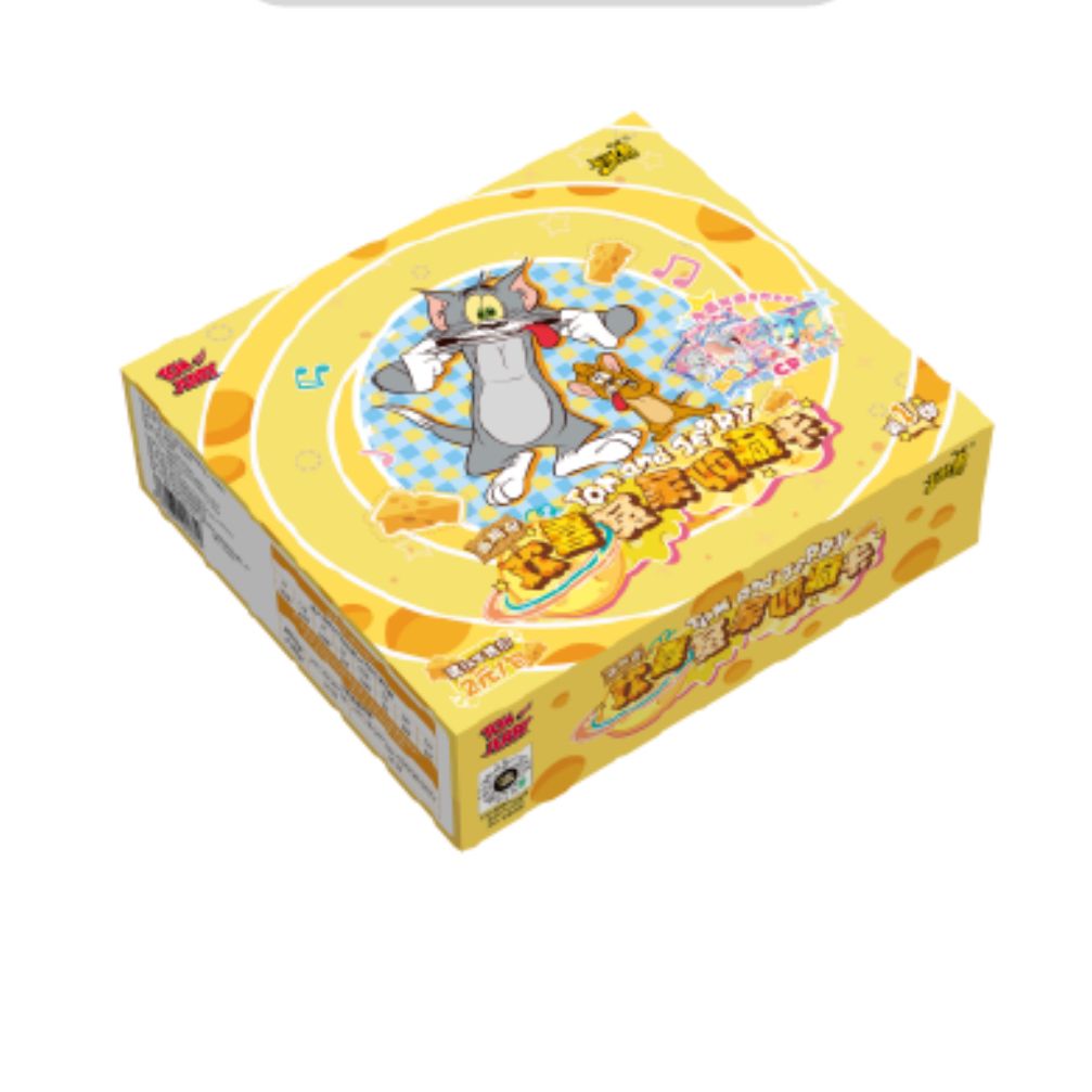 【抓脑鼠/抓奶酪/大胃王】追趣包猫和老鼠第一弹收藏卡牌盲盒