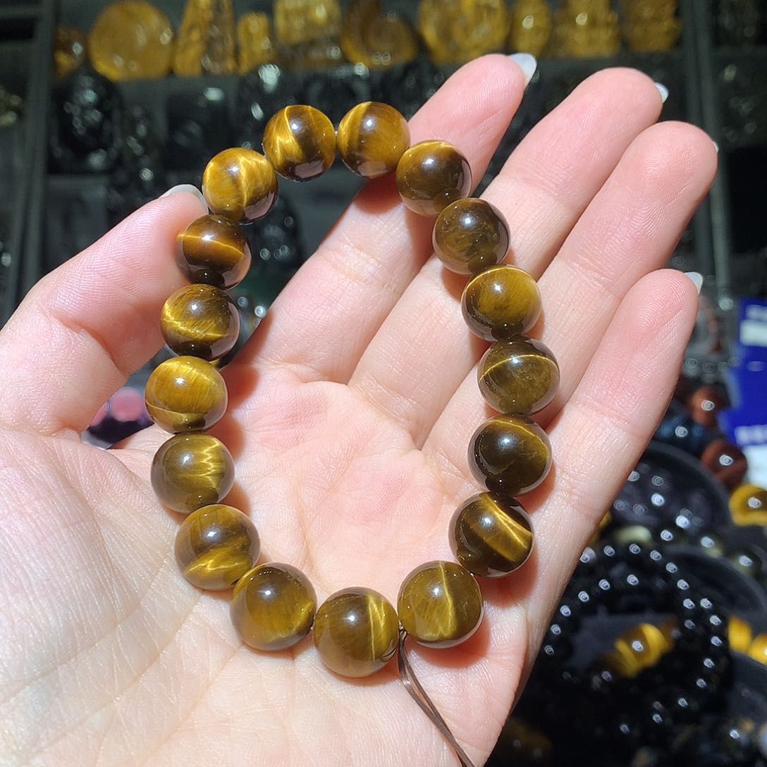 木变石手链未镶嵌7***着