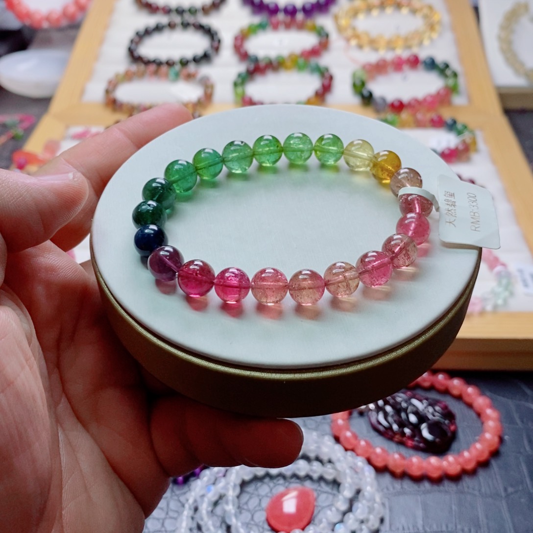 碧玺手链未镶嵌碧玺