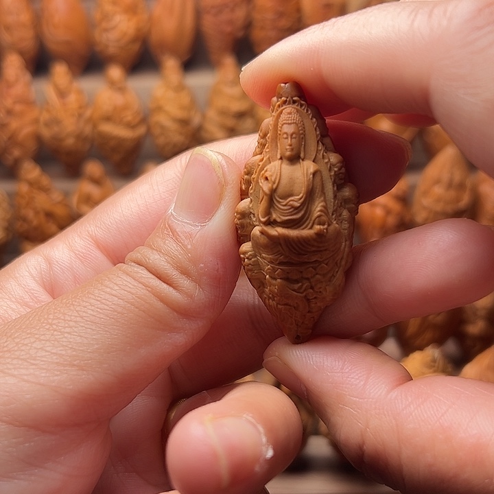 橄榄核吊坠橄榄核