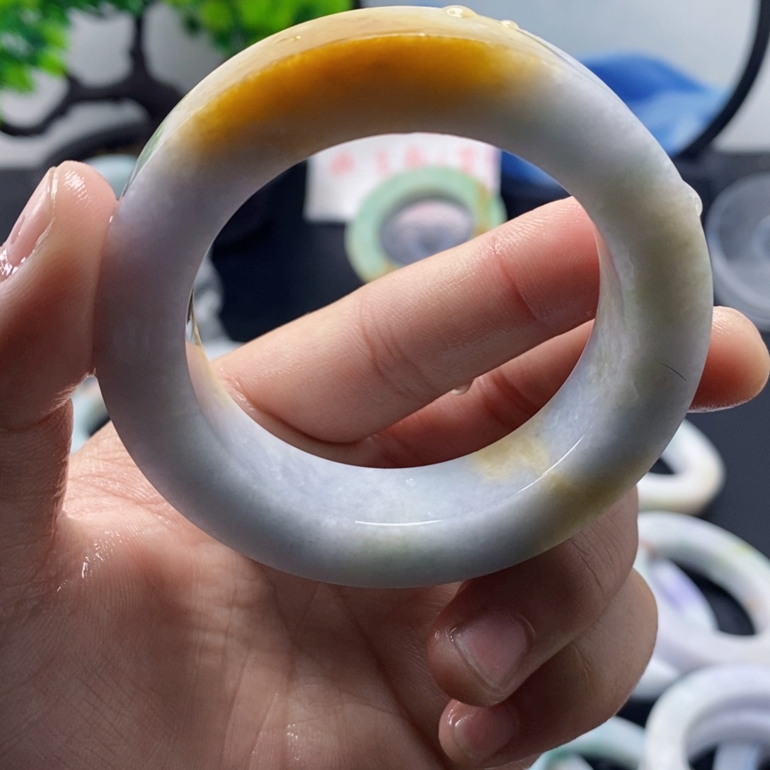 定制翡翠翡翠手镯未镶嵌