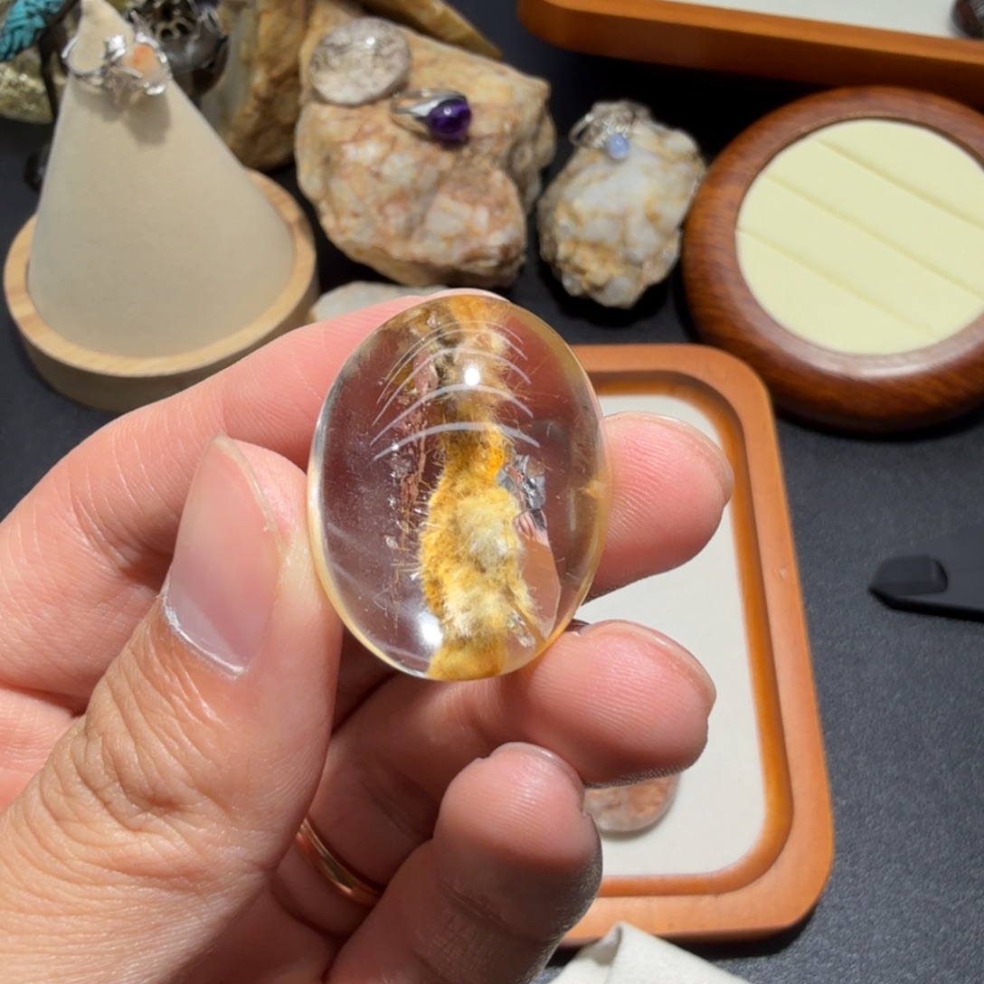 水晶珠宝半成品未镶嵌