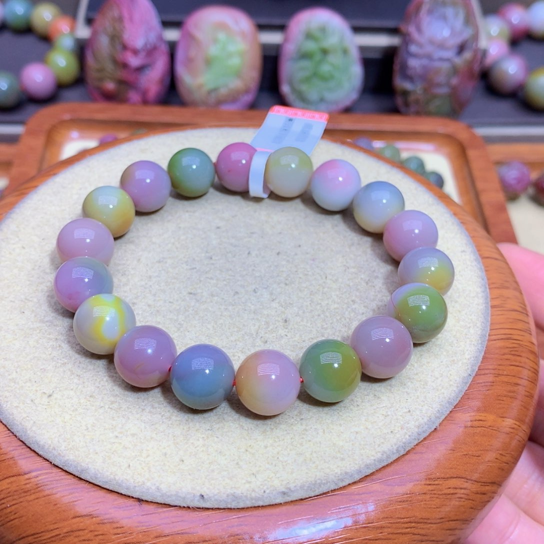 玛瑙手链未镶嵌甜*盐源