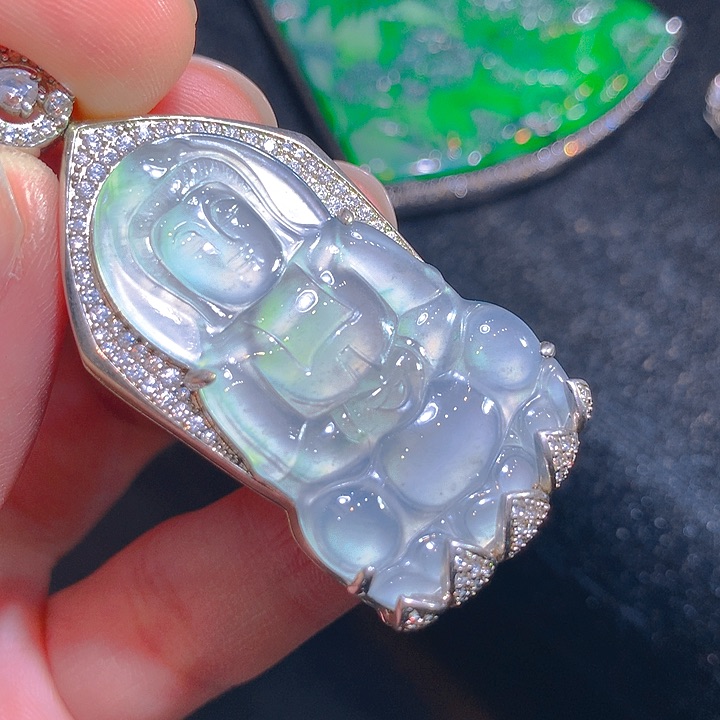 【闪购商品】翡翠颈饰未镶嵌翡翠