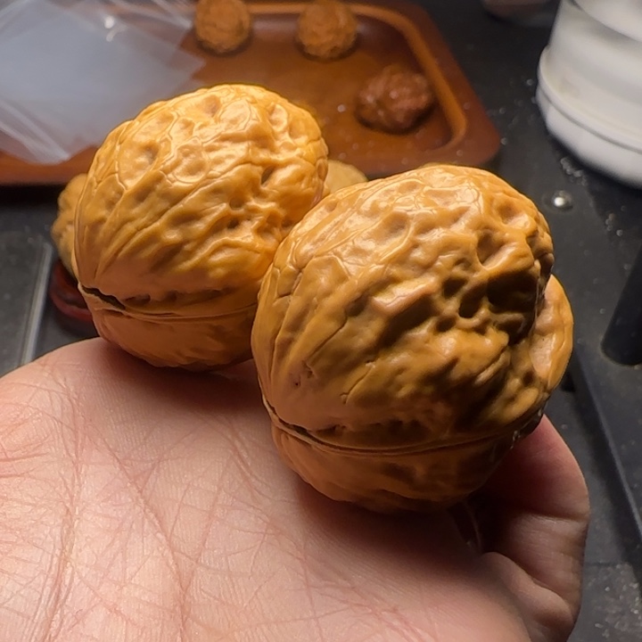 文玩核桃把件3*2玄武大帝42