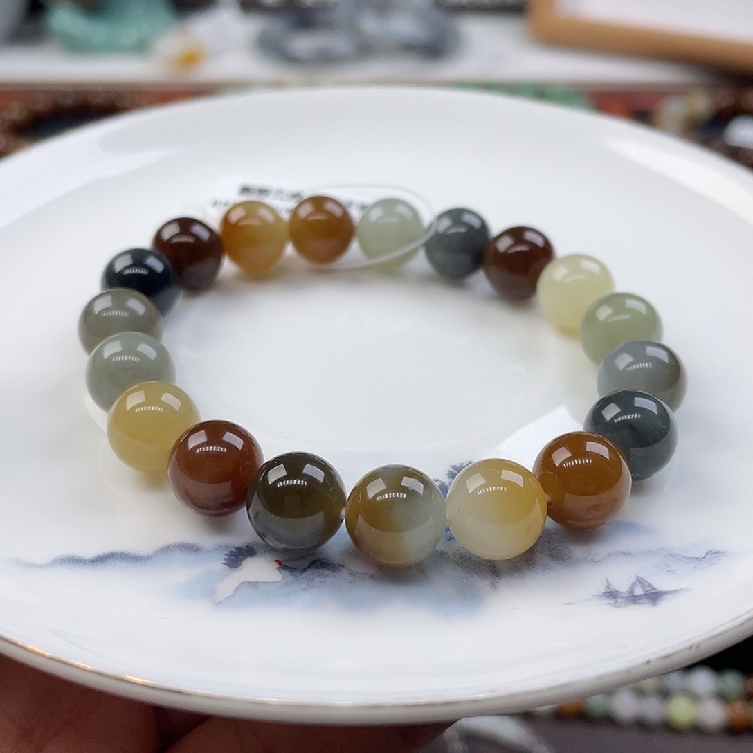 和田玉手串未镶嵌