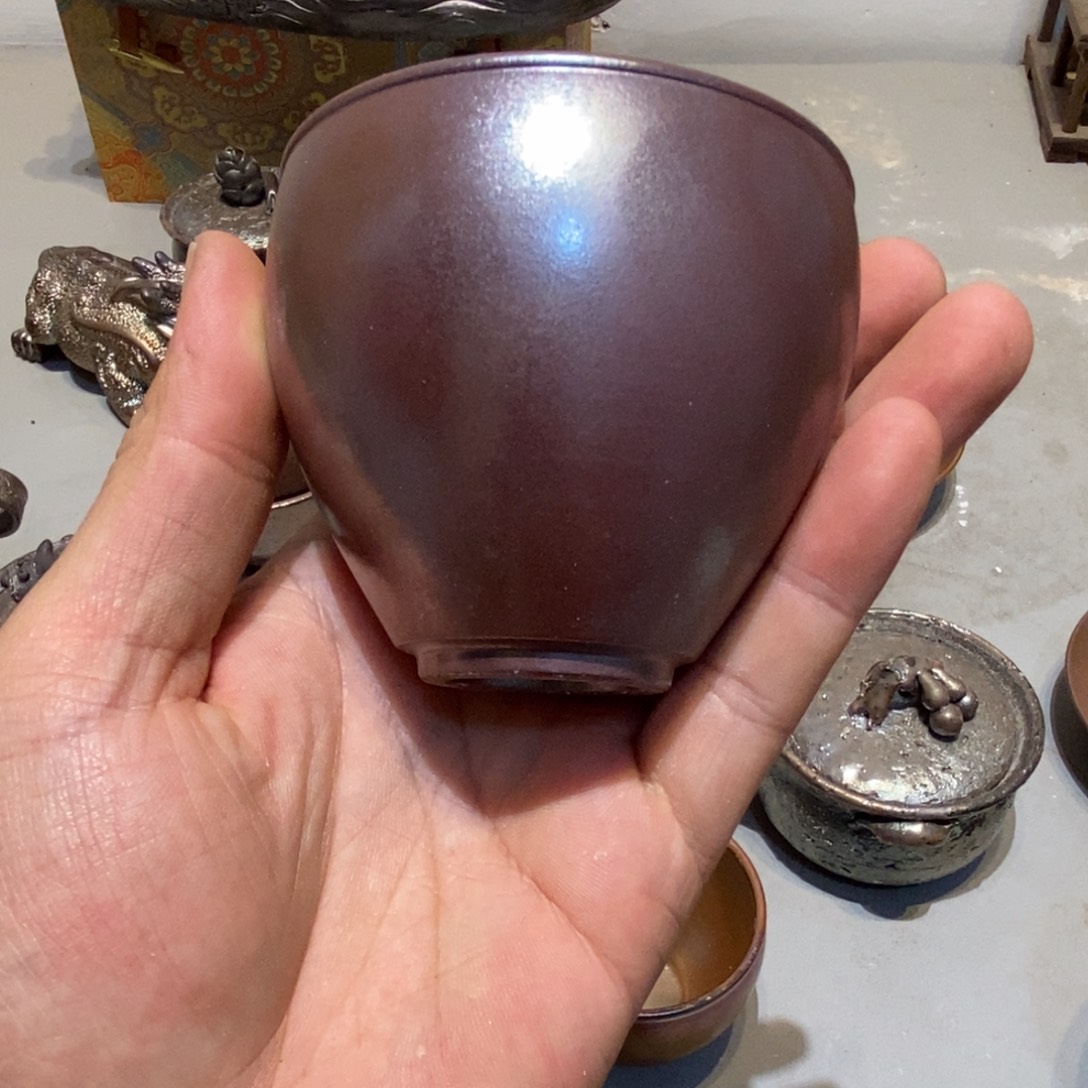 柴烧茶具陶瓷杯子