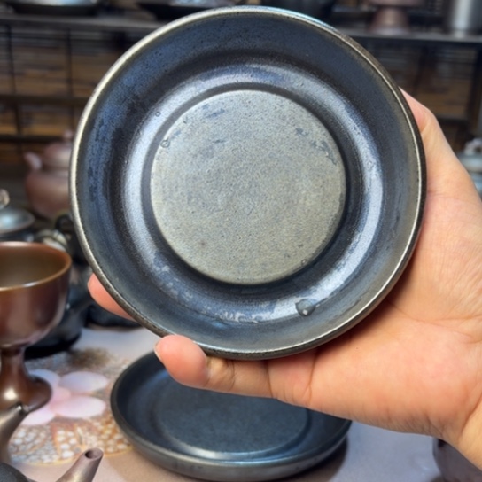 鱼***唇壶庄诚柴烧坭兴陶窑