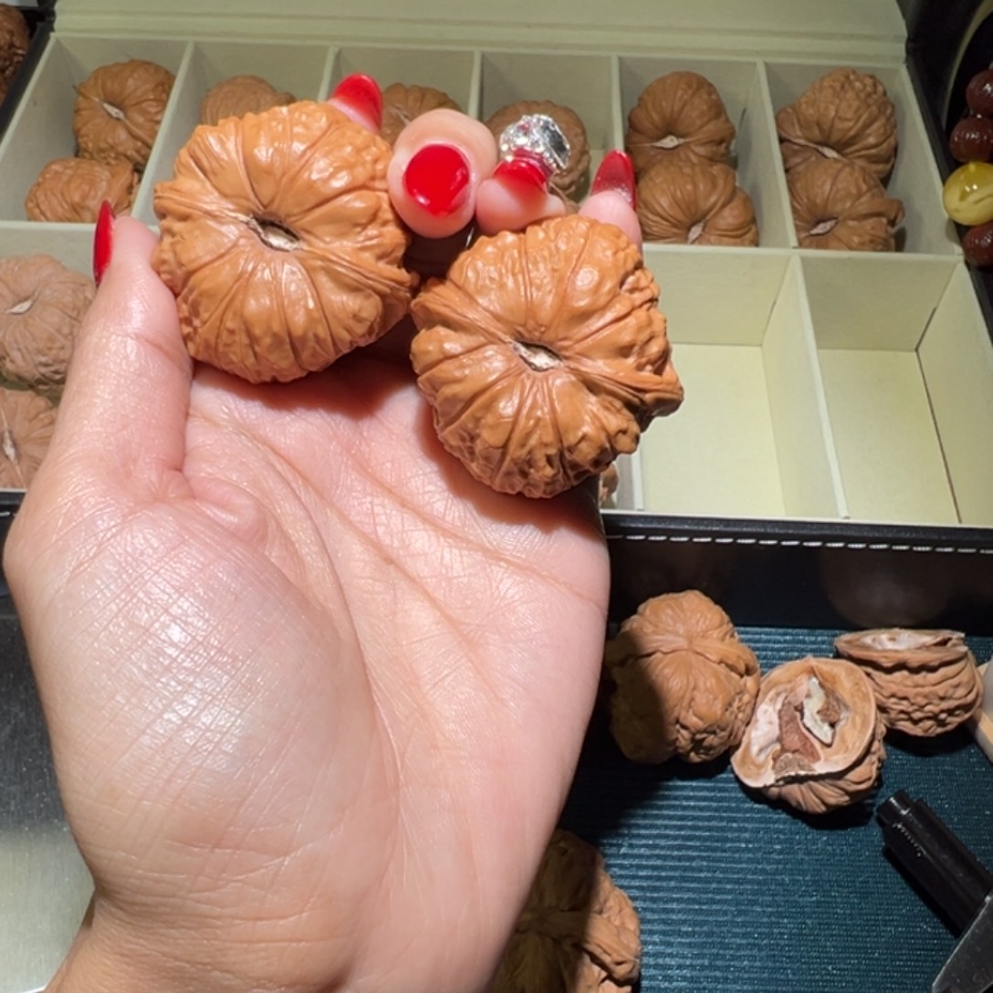 陈***輝吊坠文玩核桃南瓜42