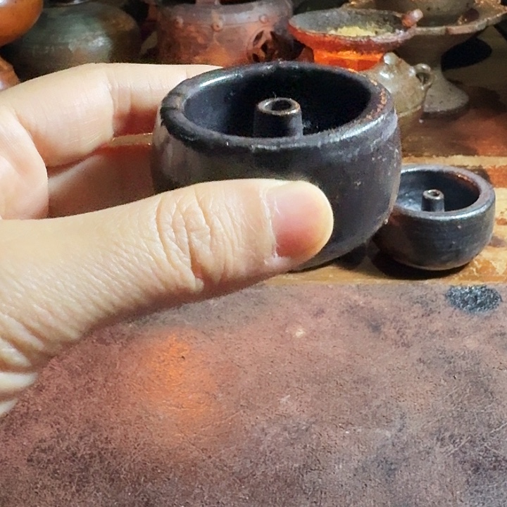 D***·景德镇陶瓷艺术小油灯