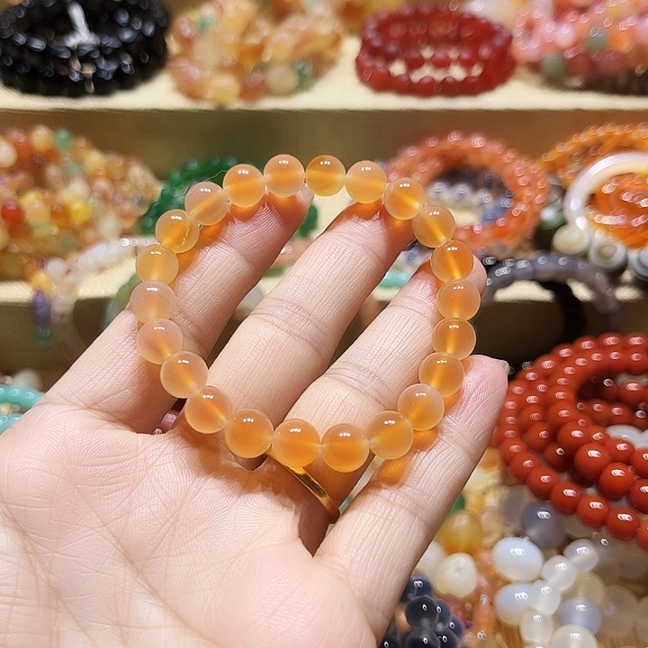 玛瑙/玉髓未镶嵌手链