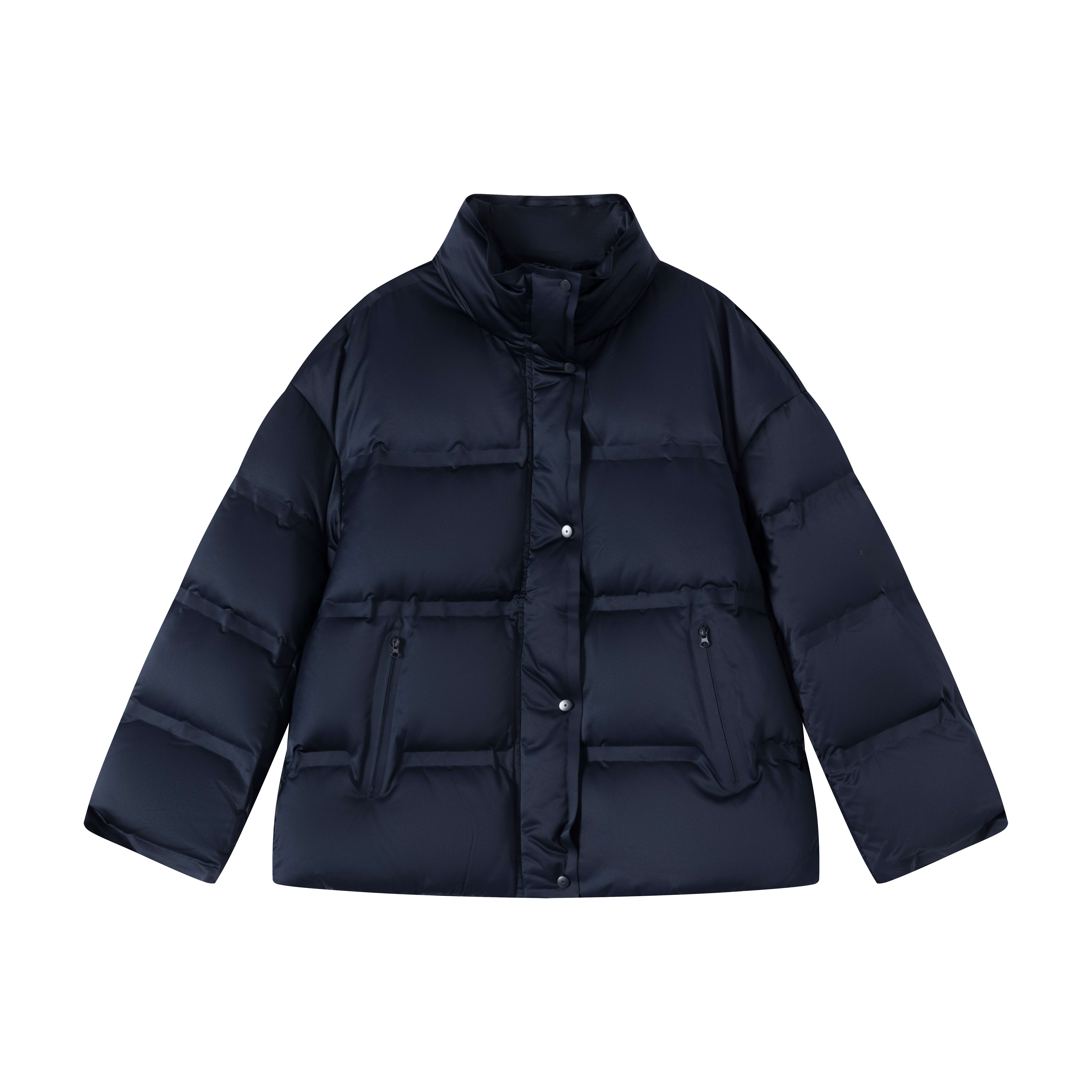 【皓然专属】2025秋冬宽松立领冬季保暖显瘦休闲羽绒服8955A1R156