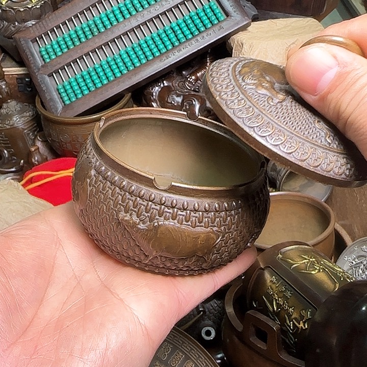 铜器办公室茶室摆件