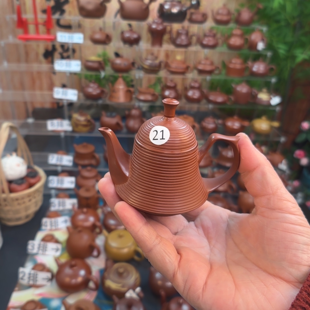 朱泥茶壶青*志朱泥茶壶微瑕凤鸣60c