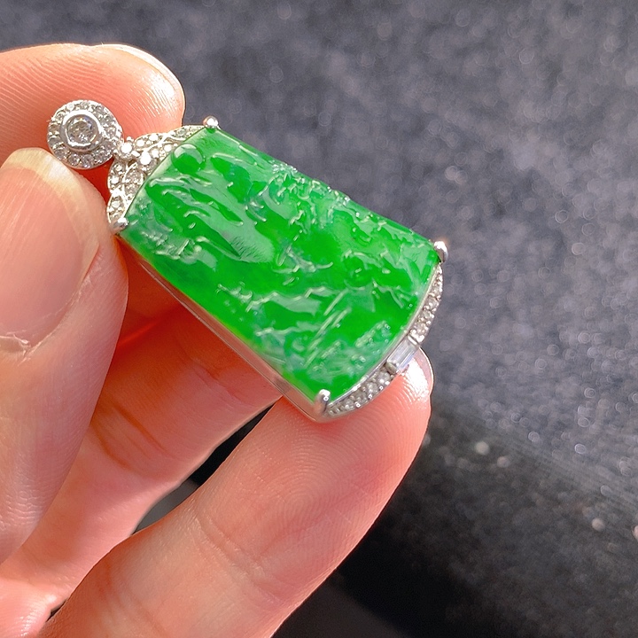 【闪购商品】翡翠颈饰未镶嵌翡翠