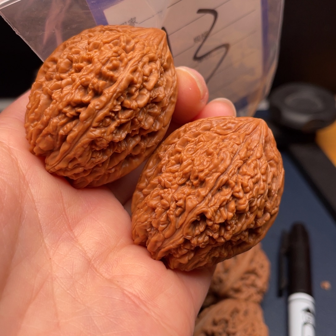 核***仁吊坠文玩核桃大蒜头36尺