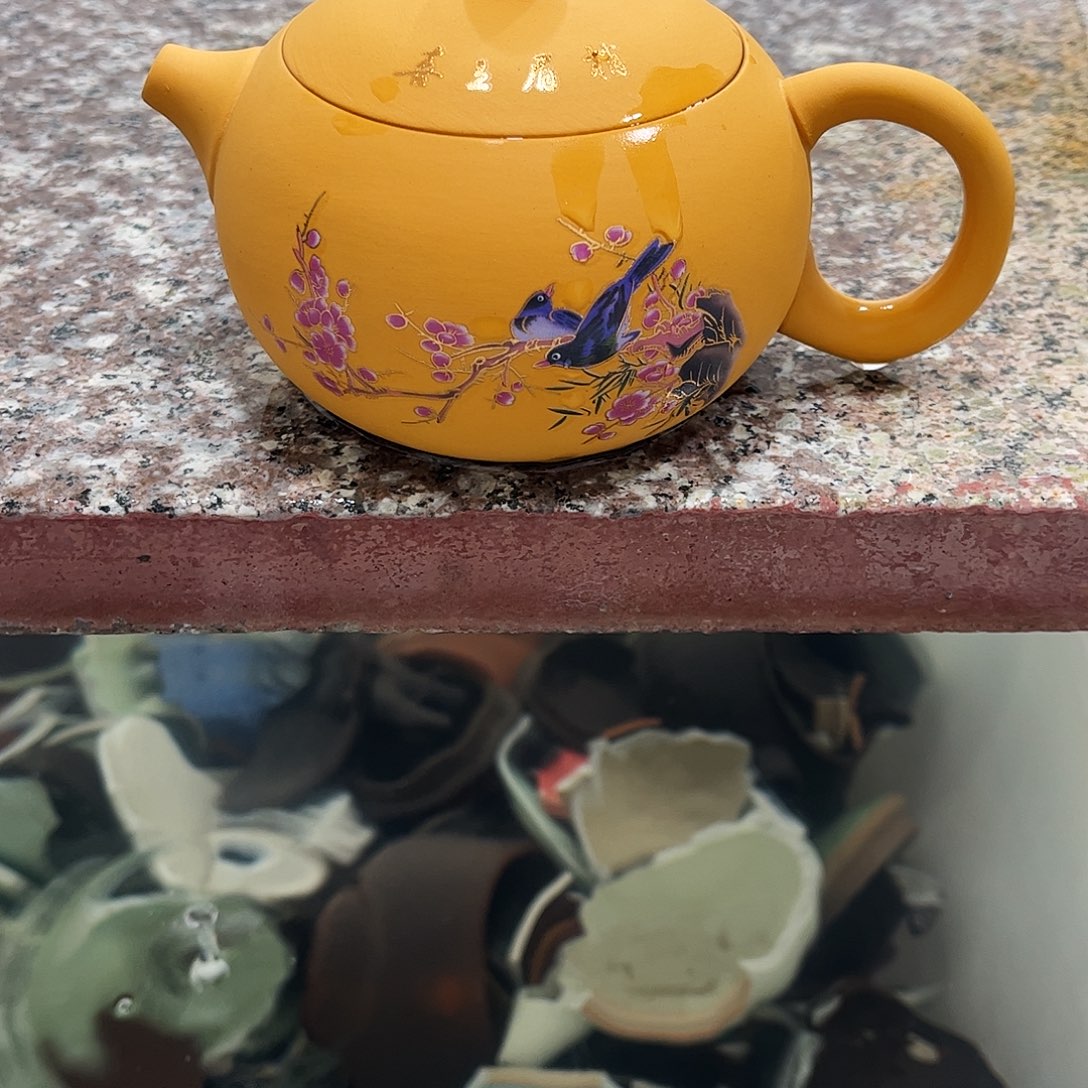 茶壶紫砂喜上眉梢喜鹊枝头