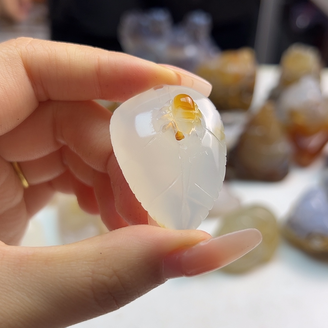 玛瑙/玉髓合金颈饰