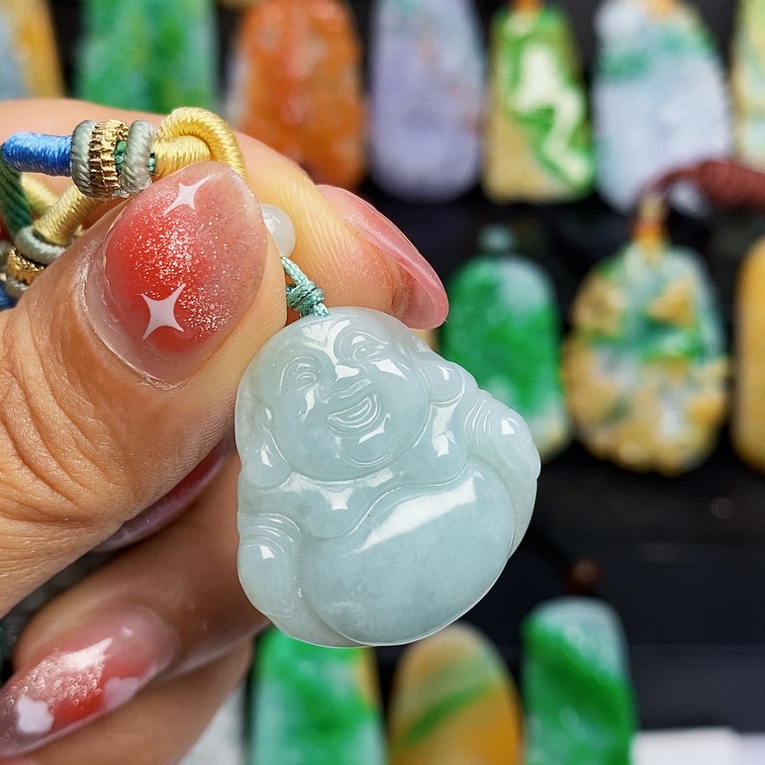 颈饰未镶嵌翡翠翡翠A货福利价