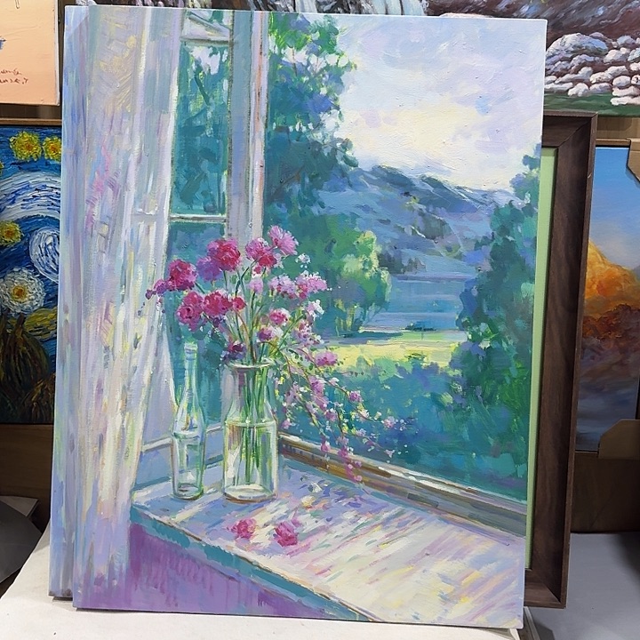油画油画作品展等活动的