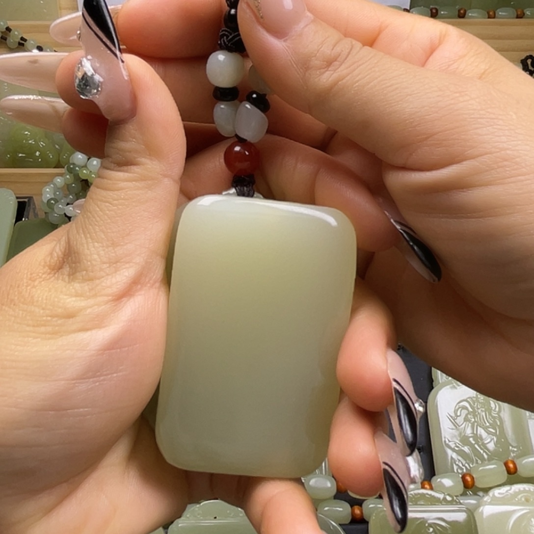 ****鱼青海格尔木男士平安无事牌6*4