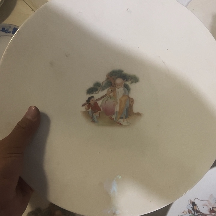 摆件，烧制问题都是正常的，106