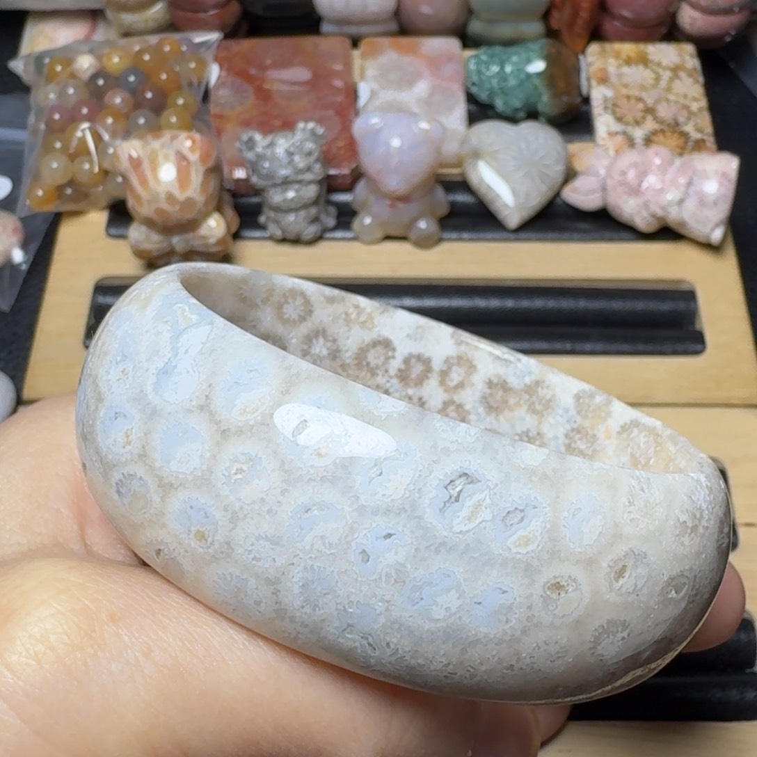 硅化玉58有骨骼未镶嵌