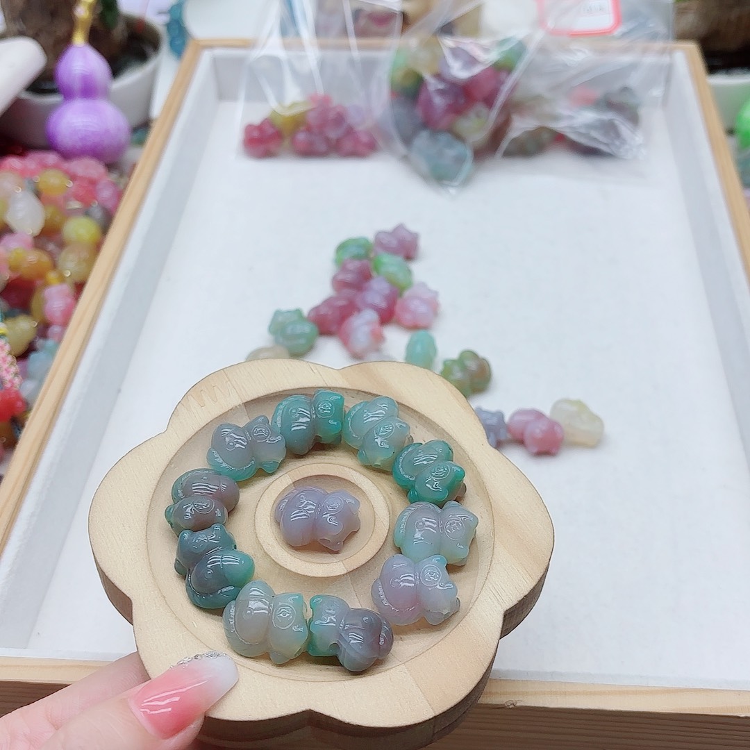 S***r玛瑙/玉髓未镶嵌手链盐源31